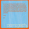 Promography - inside sleeve + liner notes
